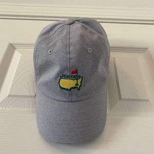 Masters hat. Adjustable. Gray.